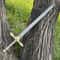 Handmade Damascus Steel Royal Serpent Sword Medieval Fantasy Collectible Gift For Collectors 1
