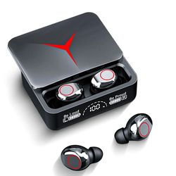 tws wireless earbuds bluetooth 5.3, stereo headset, waterproof headphones with long battery life, noise cancelling