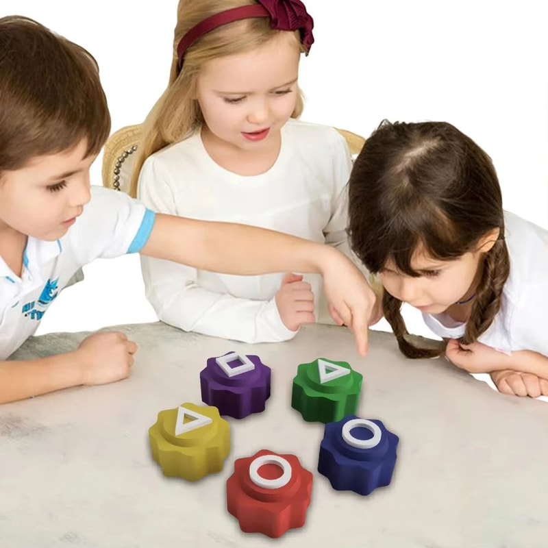 Gonggi Jack Stone Dice Pebbles Set Fun Stone Catching Game Hand Eye Coordination Training Toy Board