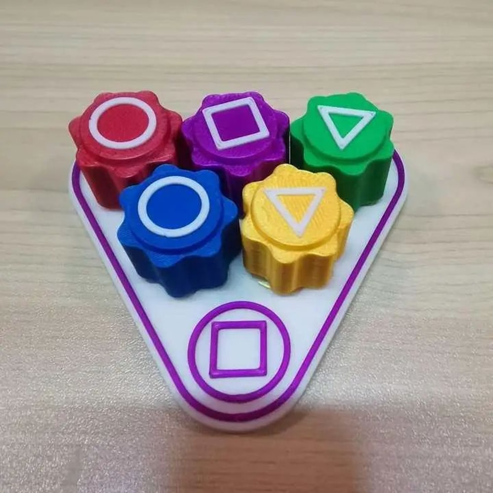 Gonggi Jack Stone Dice Pebbles Set Fun Stone Catching Game Set 3