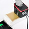 Travel Smart Adapter 5 Ports Universal Charger with 4 USB Type C for Worldwide Use