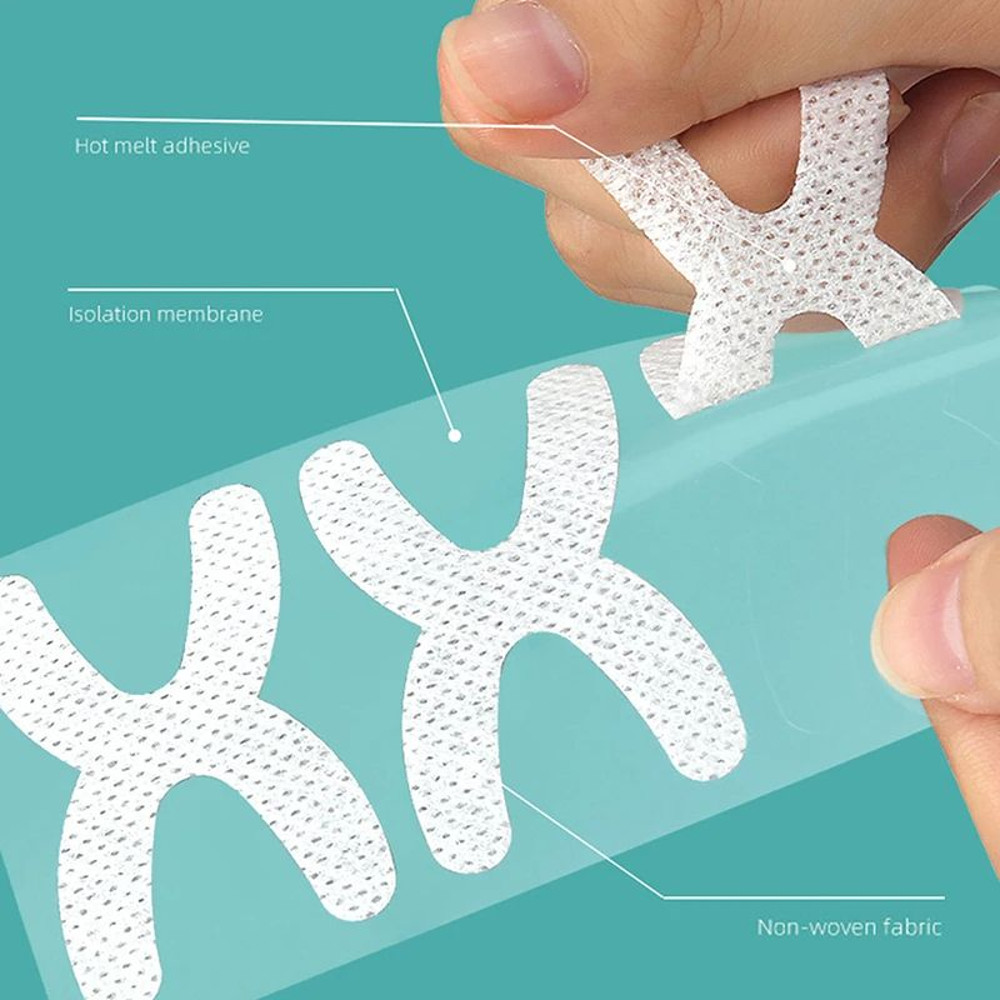 XShape Mouth Tape Stop Snoring Nose Patch  Good Sleeping Aid Mouth Guard Device 6