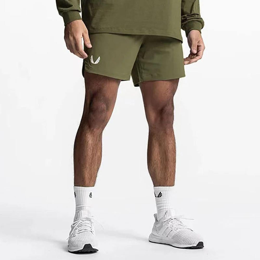 Men Gym Training Shorts American Youth Sports Style Quick Drying Compression Shorts For Fitness Wor 3