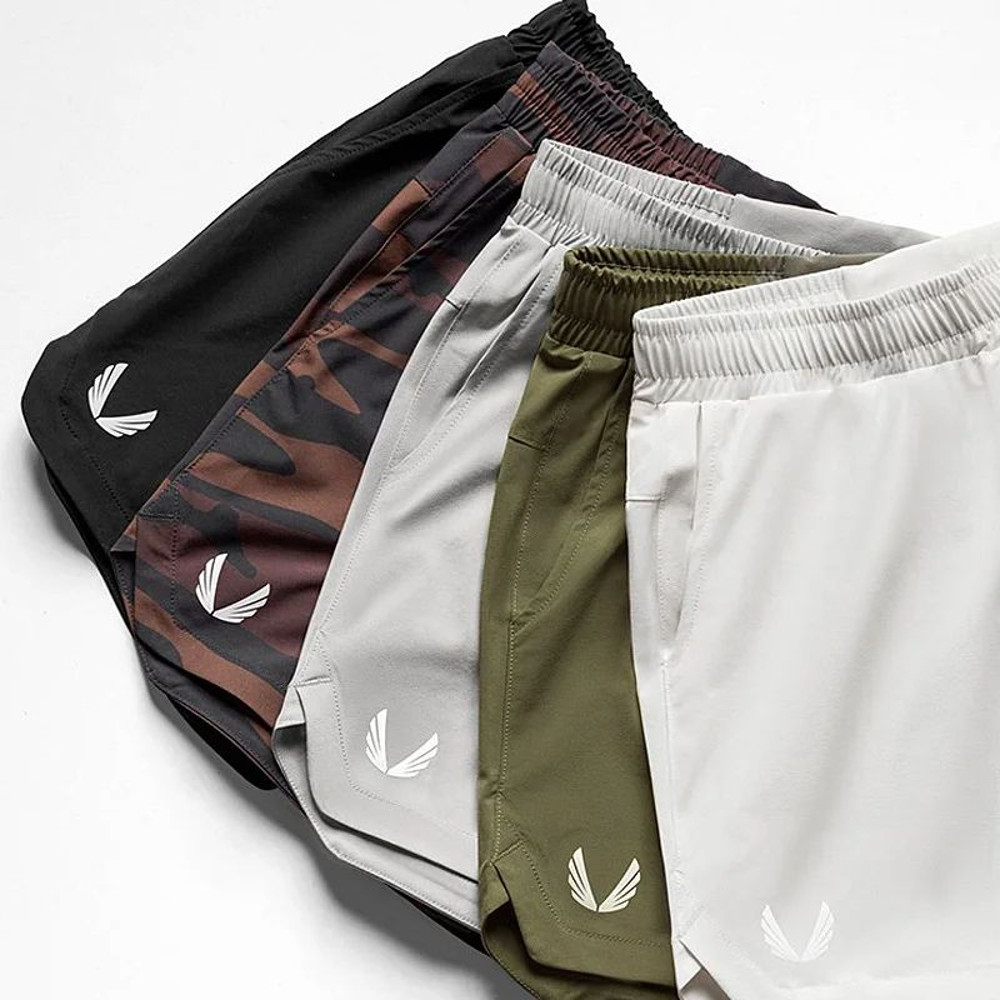 Men Gym Training Shorts American Youth Sports Style Quick Drying Compression Shorts For Fitness Wor 9