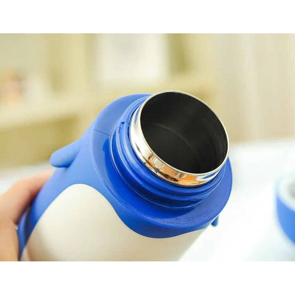 Penguin Stainless Steel Vacuum Thermos Insulated Travel Mug For Coffee Tea WaterTemperature Reten 2