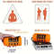 Portable Waterproof Emergency Survival Sleeping Bag Mylar Tube Tent Kit With Thermal Blanket 4