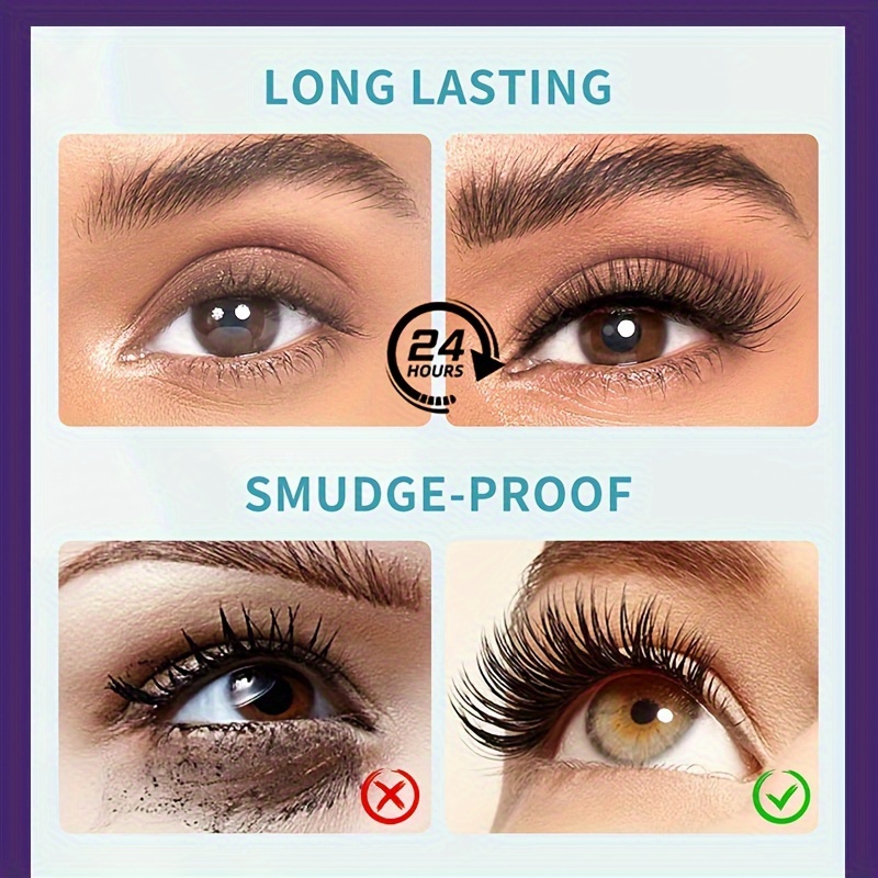 5D Extreme Volume Lash Mascara Waterproof LongLasting For Natural Thickening Curling 3