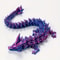 3D Printed Chinese Dragon Articulated Movable Joints, Collectible Home Decor & Creative Toy