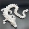 3D Printed Chinese Dragon Articulated Movable Joints, Collectible Home Decor & Creative Toy