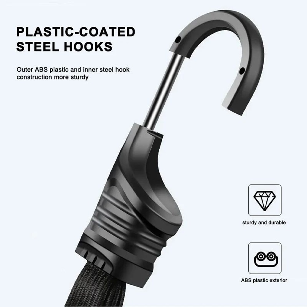 Motorcycle Helmet Elastic Rope Adjustable Fix Strap 60cm90cm For Secure Helmet Attachment 9