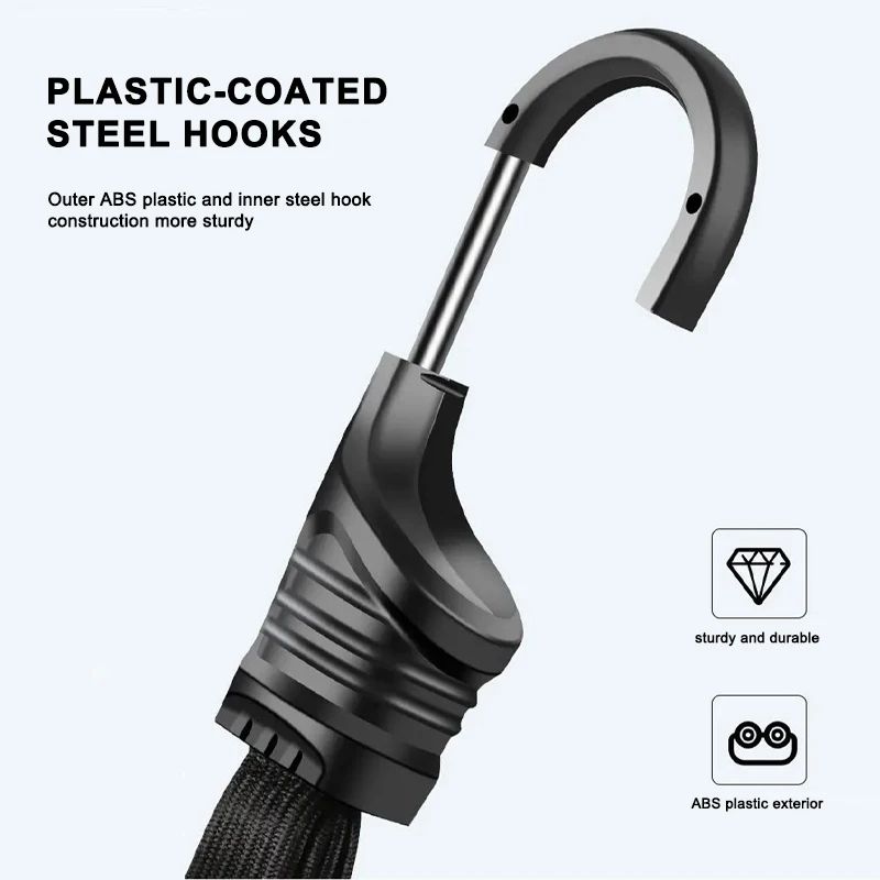 Motorcycle Helmet Elastic Rope Adjustable Fix Strap 60cm90cm For Secure Helmet Attachment 9