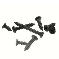 pcs black flat head cross carbon steel self tapping screws ideal for home improvement & diy projects