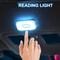 Wireless LED Touch Light For Car Interior Mini Reading Lamp For Roof Door Footwell Trunk 0