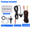 170 WideAngle HD Reverse Parking Camera With Night Vision FrontRearSide View Backup 9