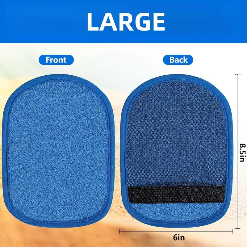 Sand Remover Mitt Beach Soft Sand Removal Bag Wipe Off Cleaner For Easy SandFree Skin 5