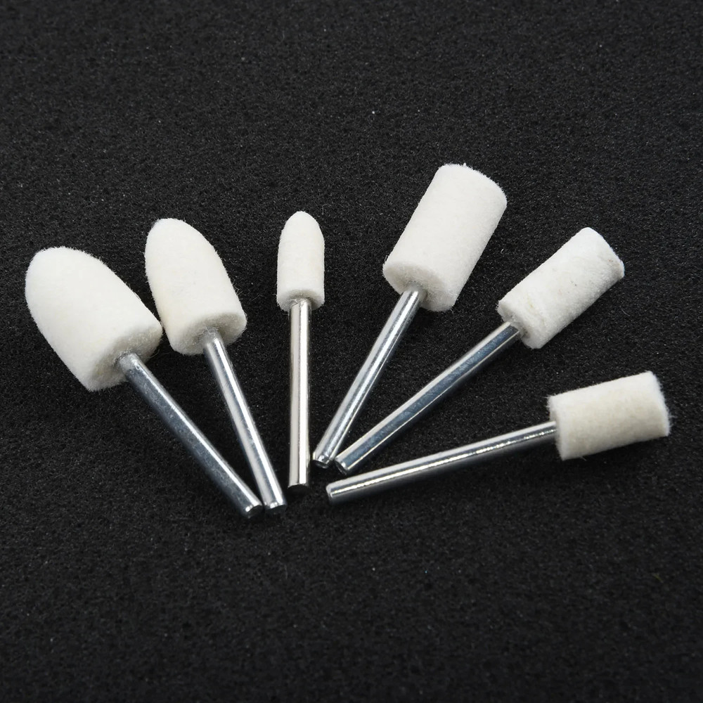 Premium Felt Polishing Buffing Wheels Set Rotary Tool Accessories For Jewelry Wood  Metal 1