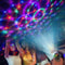 Disco Party Lights Strobe LED DJ Ball Sound Activated Bulb For Dance Wall Ceiling Decoration 0
