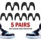 5 Pairs Anti Crease Shoe Protector AntiWrinkle Toe Cover Cap For Sneakers Crease Guards For Men Wo 0