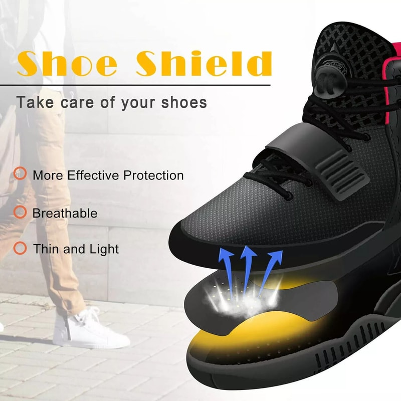 5 Pairs Anti Crease Shoe Protector AntiWrinkle Toe Cover Cap For Sneakers Crease Guards For Men Wo 5