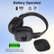 Portable FM Radio Wireless Headphones OverEar Stereo Foldable Headset Receiver 2
