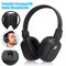 Portable FM Radio Wireless Headphones OverEar Stereo Foldable Headset Receiver 0