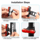 USB Rechargeable LED Bike Tail Light Rear Safety Warning Cycling Lamp Set 4