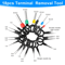 Electrical Wire Terminal Connector Kit With Pin Extractor Tool 21 Types For Car Home And DIY Repair 3