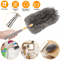 Microfiber Duster Soft Feather Cleaning Brush Extendable Stainless Steel Handle Household Dusting T