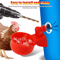 Chicken Automatic Watering Cups Drinker System For Poultry Duck Hen Quail 3