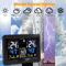 Digital LCD Indoor Outdoor Weather Station Alarm Clock Thermometer Wireless With Color Display Hum 3