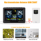 Digital LCD Indoor Outdoor Weather Station Alarm Clock Thermometer Wireless With Color Display Hum 4