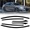 Chrome Delete Blackout Window Trims For Honda Accord Sedan Gloss Black Finish 1