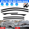 Chrome Delete Blackout Window Trims For Honda Accord Sedan Gloss Black Finish 0