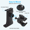 Adjustable Tablet Phone Holder Mount Bracket For Microphone Stand Bikes Treadmill Universal Rotatin 5
