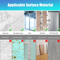 Self Adhesive Mirror Sheets Flexible Reflective Wall Sticker Film For Home Decor DIY Gym Bathroom   3