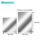 Self Adhesive Mirror Sheets Flexible Reflective Wall Sticker Film For Home Decor DIY Gym Bathroom   6