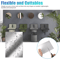 Self Adhesive Mirror Sheets Flexible Reflective Wall Sticker Film For Home Decor DIY Gym Bathroom 2