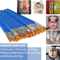 32Pcs Artist Paint Brushes Kit For Acrylic Oil  Watercolor Flat Nylon Brush Set For Craft Model Fac 3