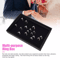 Jewelry Ring Display Organizer Case With Slots Stackable Tray Holder Earrings Storage Box For Home 2