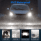 LED DRL Bulbs Fog Driving Light Conversion Kit Super Bright White H7 LED Waterproof Plug Play 2