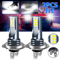 LED DRL Bulbs Fog Driving Light Conversion Kit Super Bright White H7 LED Waterproof Plug Play 0
