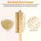 Long Handle Bath Body Brush DualSided Shower Scrubber Back Exfoliating Massager For Smooth Skin 1