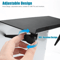 Adjustable TV Computer Screen Caddy Top Shelf Desktop Stand Storage Rack Holder Cable Box Router An 5