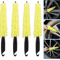 Premium Car Detailing Cleaning Brush Kit Tire Rim Washing Scrub  Wheel Cleaner Tool For Cars Bikes  0