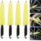 Premium Car Detailing Cleaning Brush Kit Tire Rim Washing Scrub Wheel Cleaner Tool For Cars Bikes 0
