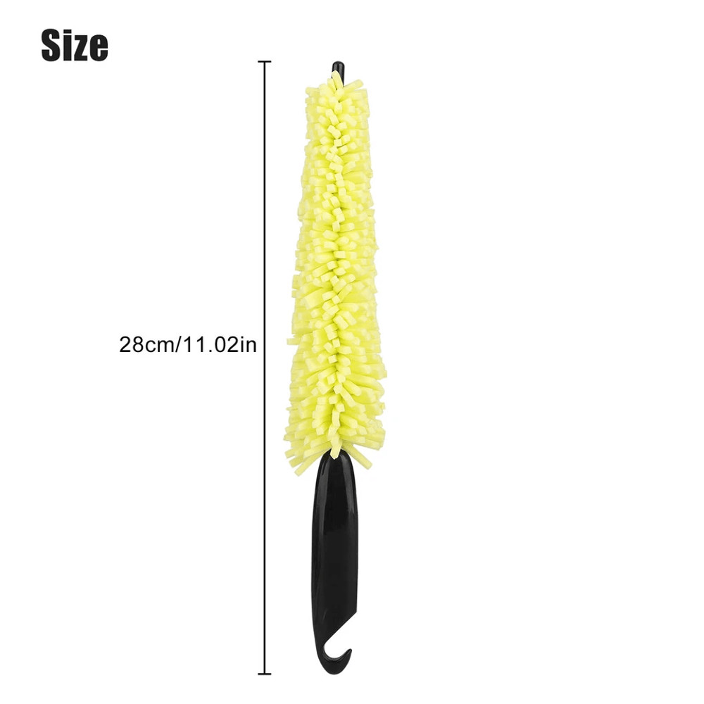 Premium Car Detailing Cleaning Brush Kit Tire Rim Washing Scrub  Wheel Cleaner Tool For Cars Bikes  7