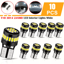 led bulbs white 24 smd side marker license plate interior lights