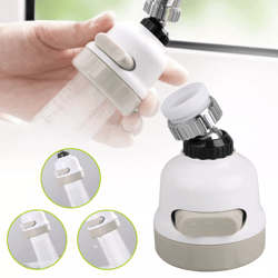 movable kitchen sink tap head nozzle sprayer with rotating faucet water filter, multi-mode water saver for home use