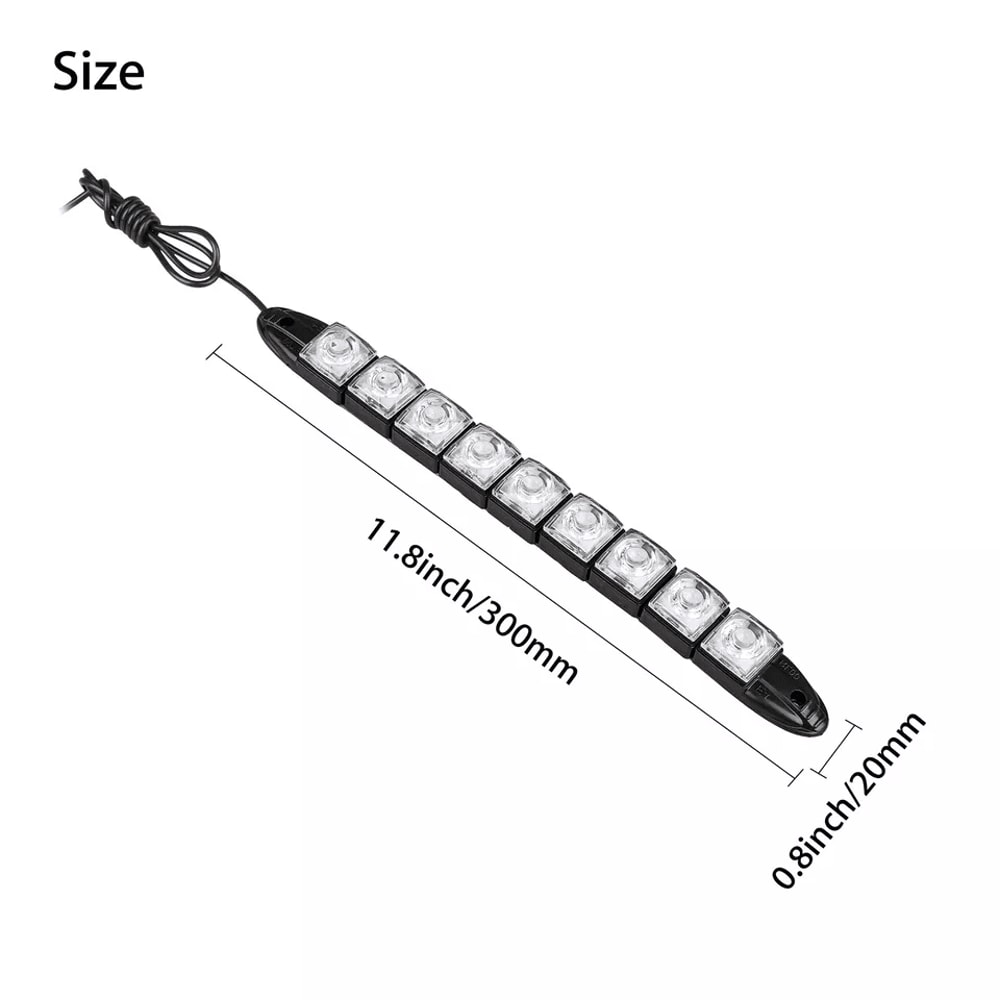 Waterproof Red Green LED Navigation Boat Bow Lights Submersible Marine LED Strips 5