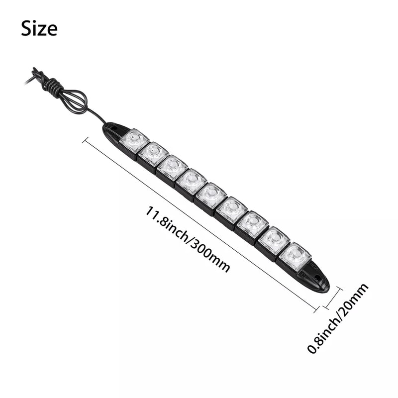 Waterproof Red Green LED Navigation Boat Bow Lights Submersible Marine LED Strips 5